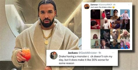 who leaked drakes nudes|Drake responded to nudes getting leaked after video on jet goes。